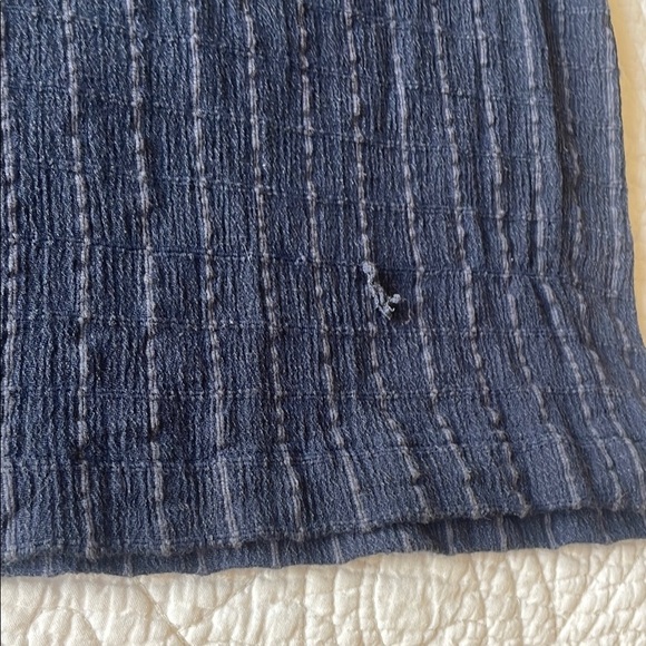 ROXY Wide-Leg smocked linen Jumper - Picture 8 of 10